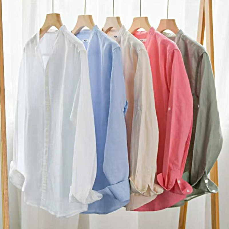 Shirt Contains Pressed Linen And Cotton